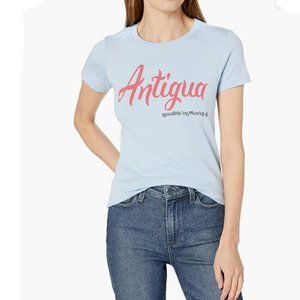 Marky G Apparel Women's ANTIGUA  T-shirt Baby Blue Large